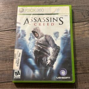 Assassin's Creed (Microsoft Xbox 360, 2007) Complete with manual CIB‎